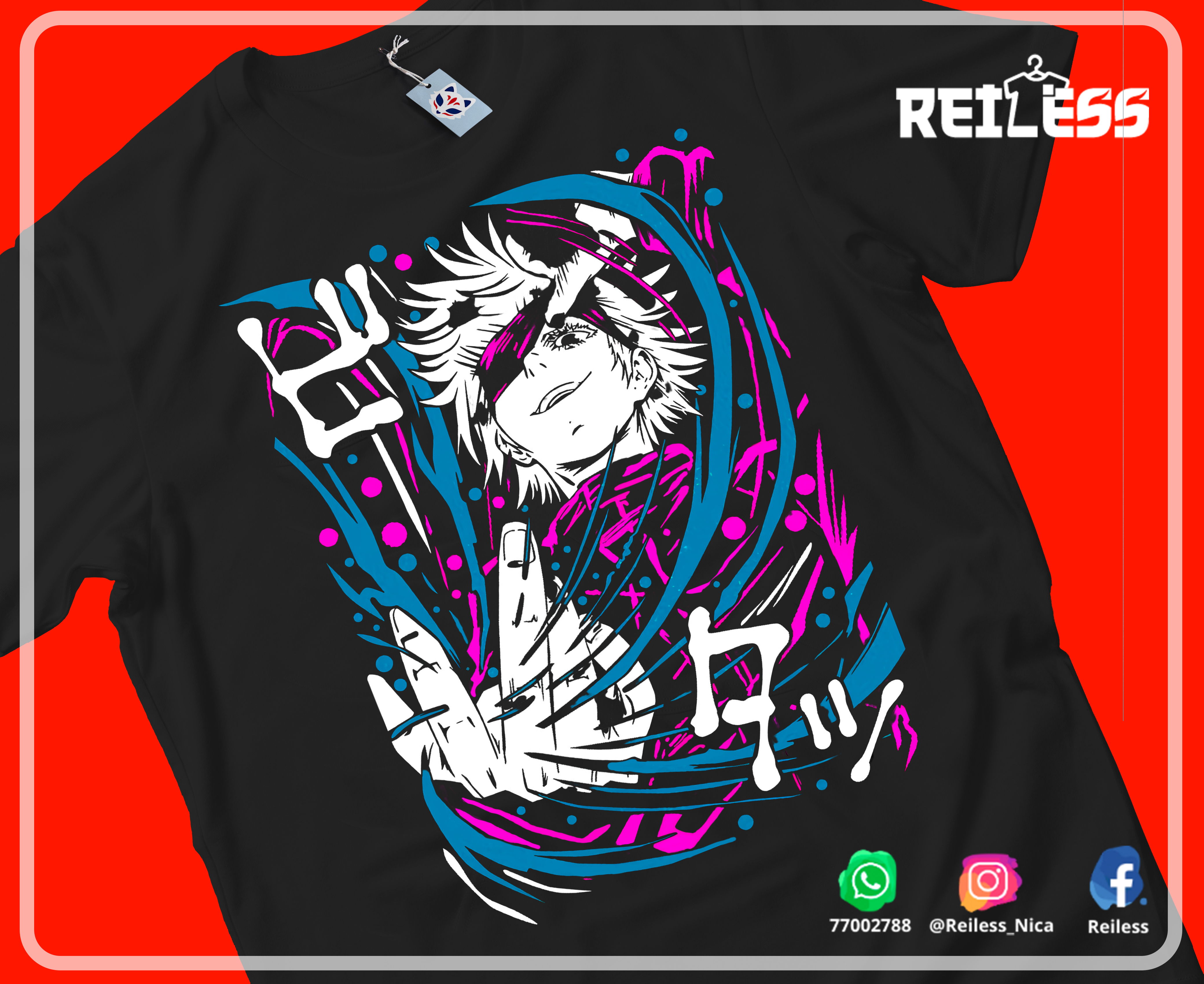 Camiseta Gojo Satoru